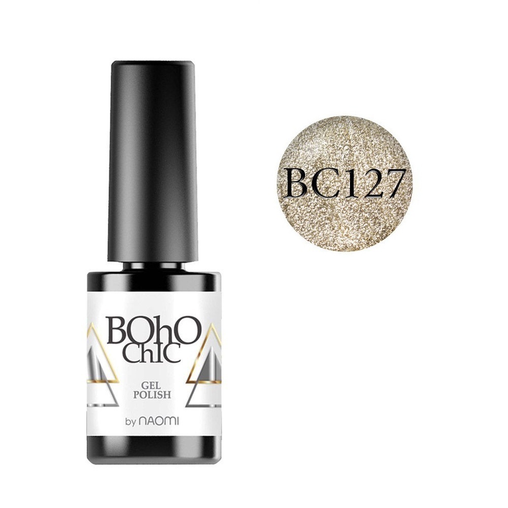 

Гель-лаки Naomi, Гель-лак Naomi Boho Chic BC127 6 мл