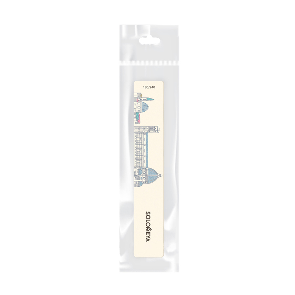 

Пилочки Solomeya, Пилочка минеральная Solomeya Venice Nail File 180/240