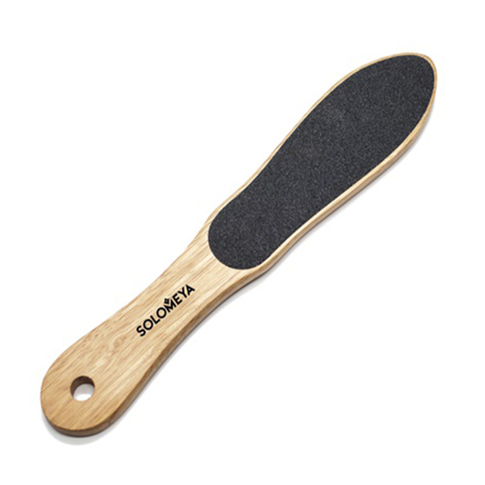 

Наждачные терки для ног Solomeya, Терка для ног Solomeya Professional Wooden наждачная 80/150