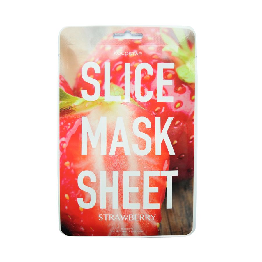 

Маски для лица Kocostar, Маска-слайс Kocostar Slice Mask Sheet Strawberry Клубника 20 мл