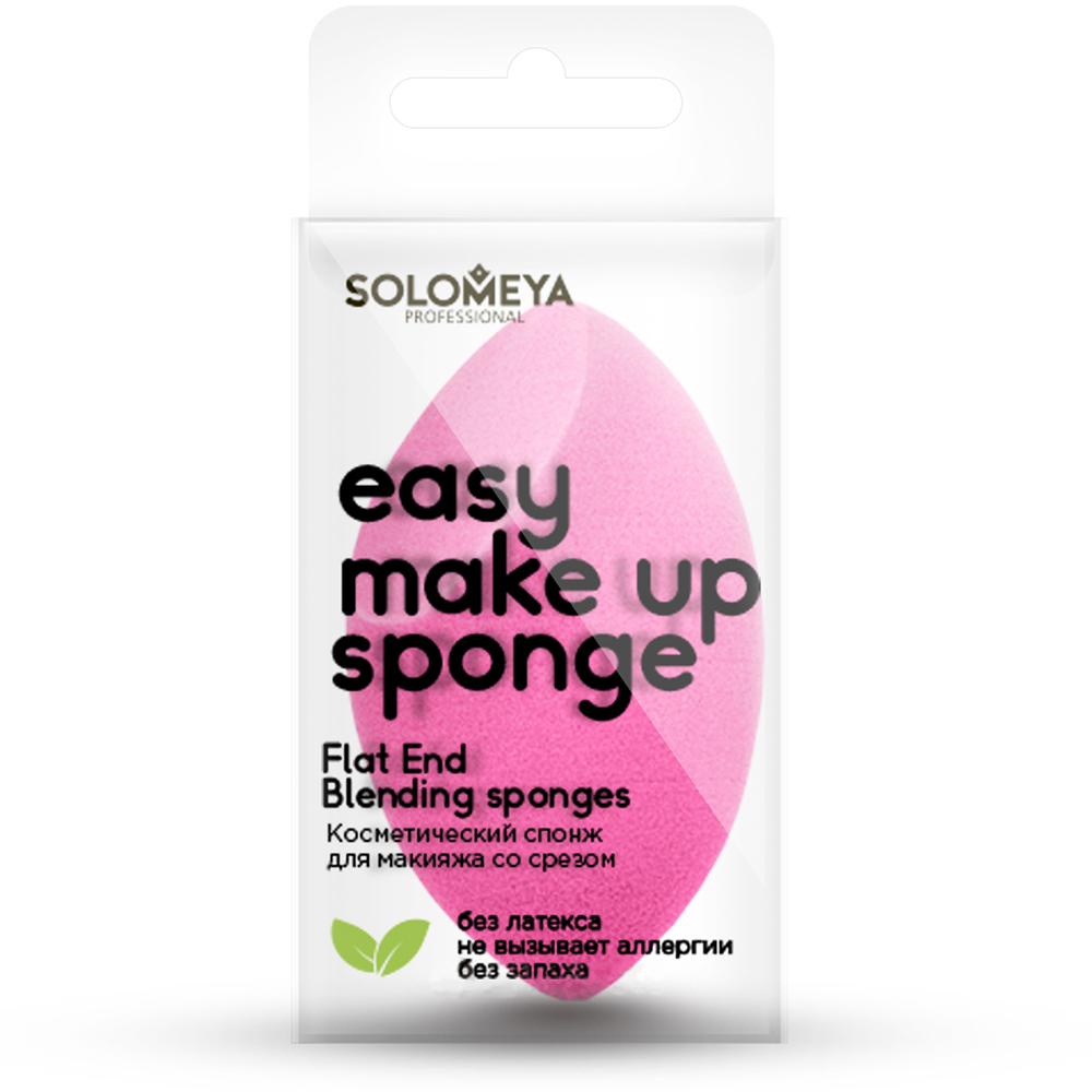 

Спонжи Solomeya, Спонж для макияжа Solomeya Flat End Blending