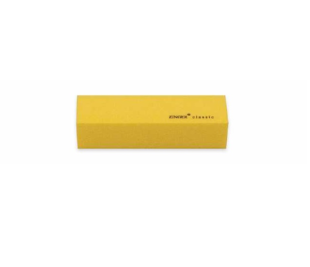 

Пилочки Zinger, Блок шлифующий Zinger dca-317 4-сторонний желтый