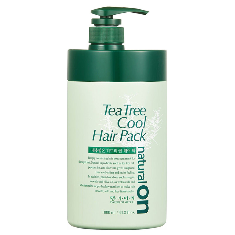 

Маски для волос Daeng Gi Meo Ri, Маска Daeng Gi Meo Ri Naturalon Tea Tree Cool Hair Pack освежающая 1 л