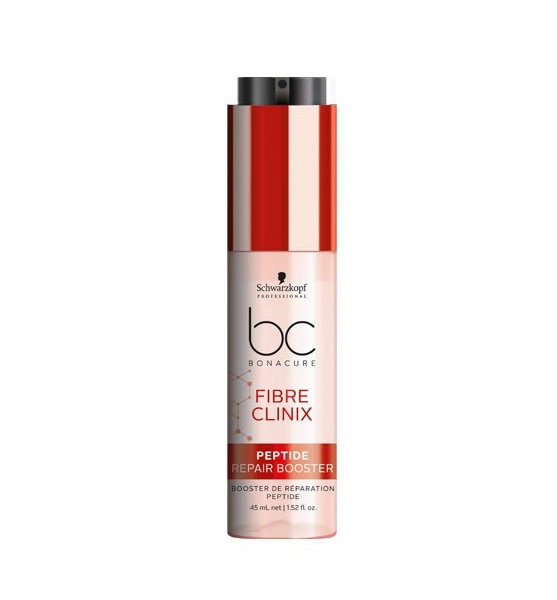 

Сыворотки, флюиды для волос Schwarzkopf, Концентрат Schwarzkopf Bonacure Fibre Clinix Peptide Repair Booster для восстановления повреждённых волос 45 мл