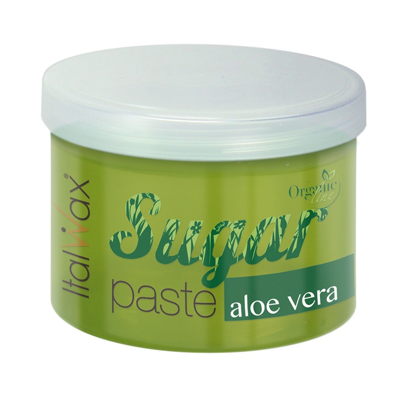 

В банке ItalWax, Сахарная паста ItalWax Organic line Алое Вера 450 мл