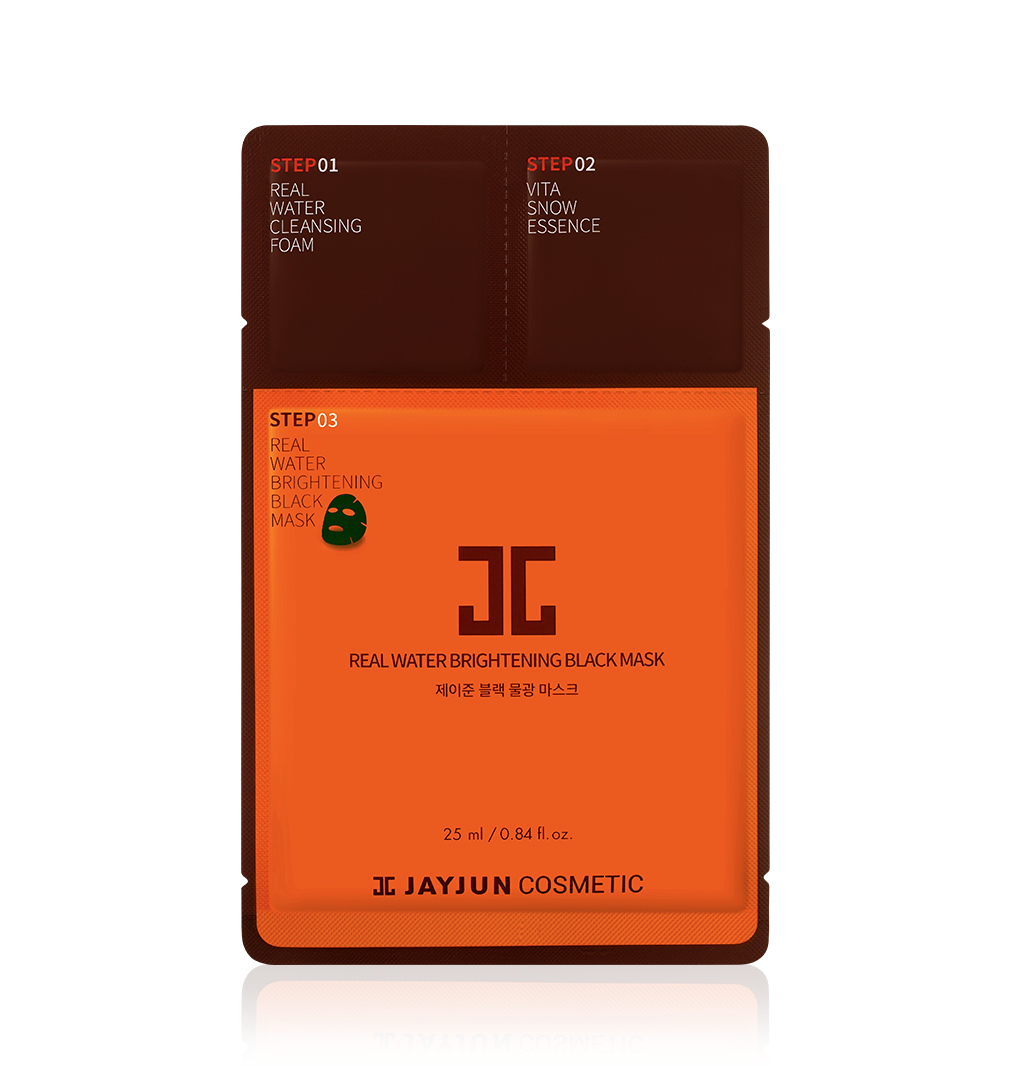 

Маски для лица Jayjun, Маска для лица Jayjun Real Water Brightening Black Mask омолаживающая 25 мл