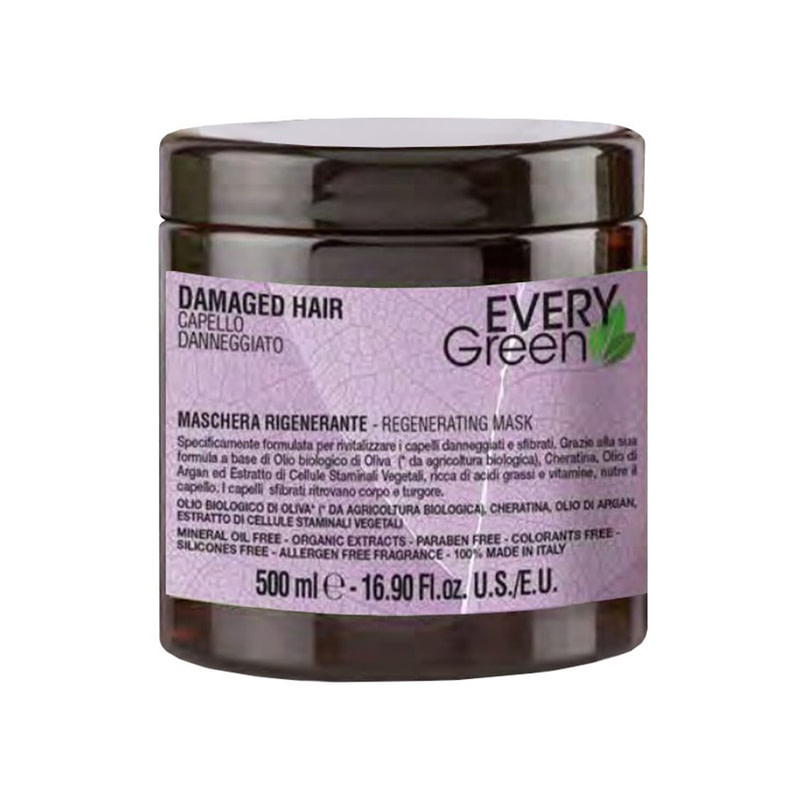 

Маски для волос Dikson, Маска Dikson Every Green Damager Hair восстанавливающая со стволовими клетками сирени 500 мл
