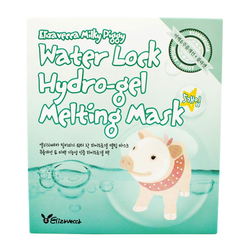 

Маски для лица Elizavecca, Маска для лица Elizavecca Milky Piggy Water Lock Hydro-Gel Melting Mask Pack гидрогелевая 5х30 мл