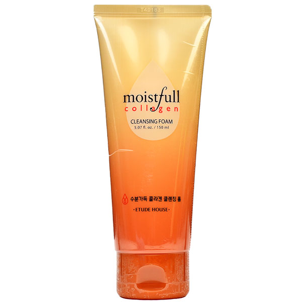 

Демакияж, очищение Etude House, Пенка Etude House Moistfull Collagen Cleansing Foam увлажняющая с коллагеном 150 мл
