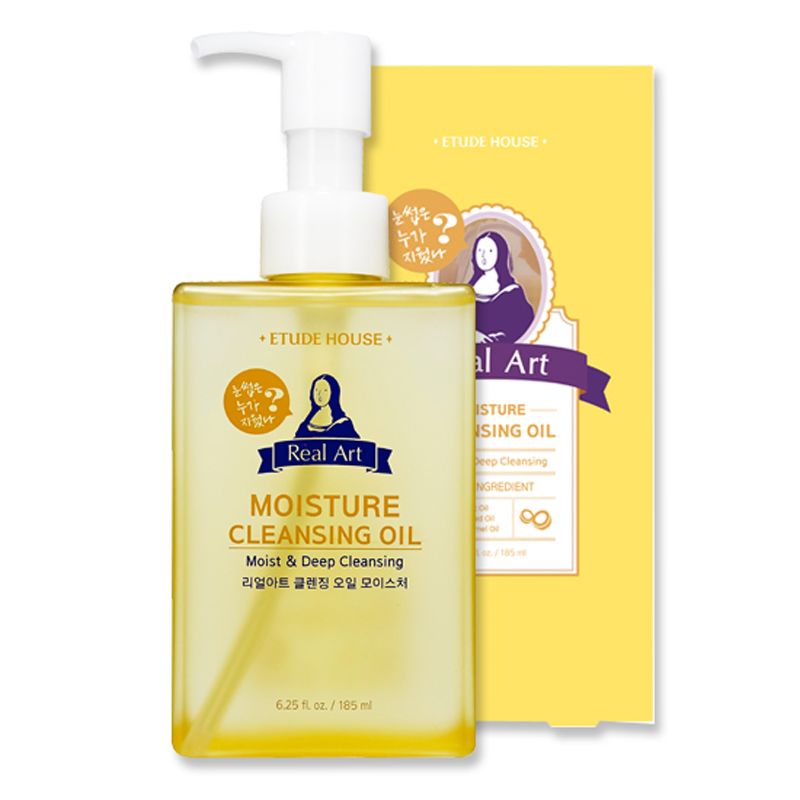 

Демакияж, очищение Etude House, Гидрофильное масло Etude House Real Art Cleansing Oil Moisture увлажняющее 185 мл