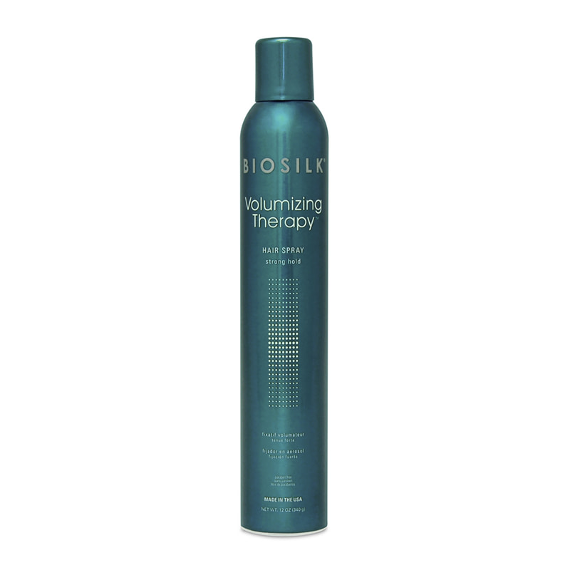 

Стайлинг волос BioSilk, Лак для волос BioSilk Volumizing Therapy Hairspray Strong Hold сильной фиксации 340 г
