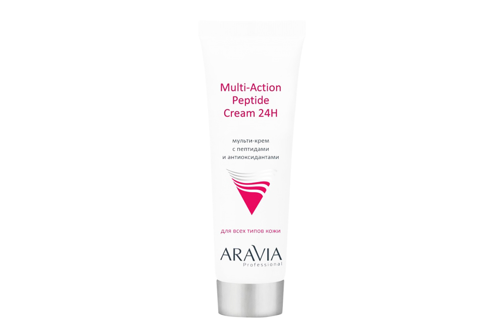 

Кремы для лица Aravia, Мульти-крем ARAVIA Professional Multi-Action 15 с пептидами и антиоксидантным комплексом для лица 50 мл