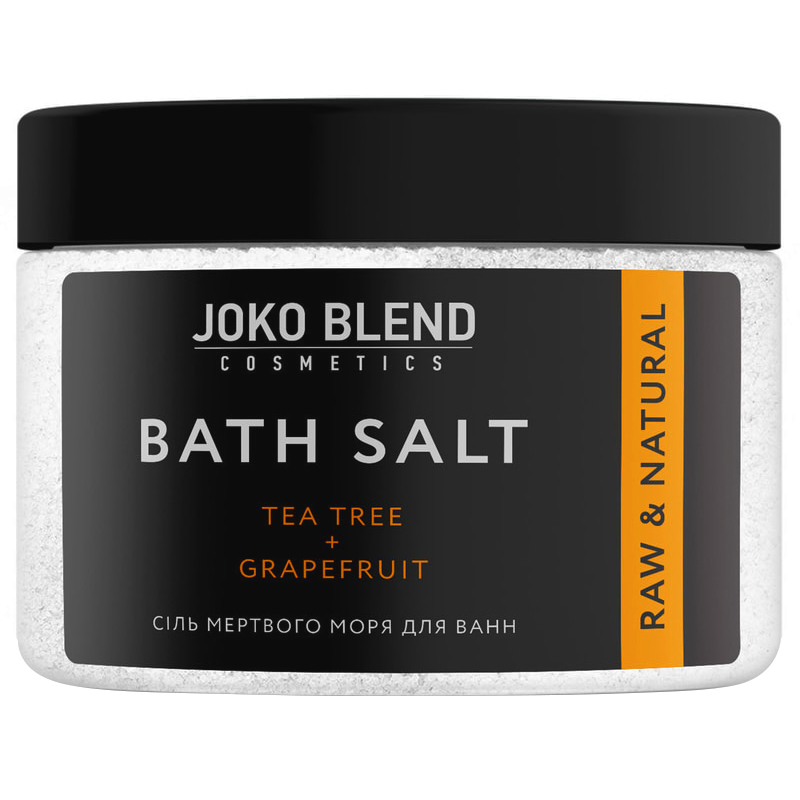 

Соль для ванн Joko Blend, Соль Мертвого моря для ванн Joko Blend чайное дерево и грейпфрут 300 гр