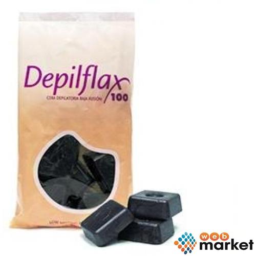 

В таблетках Depilflax, Воск в брикетах Depilflax горячий азулен 1 кг