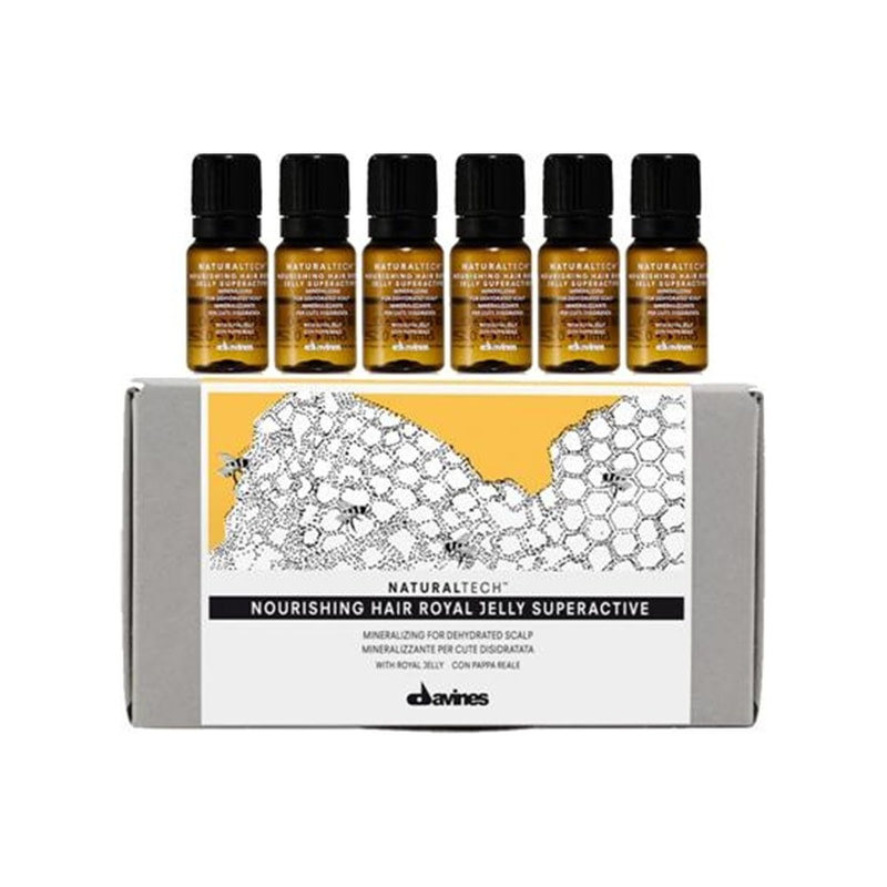 

Сыворотки, флюиды для волос Davines, Активний Комплекс Davines Natural Tech Nourishing Королевское Желе для очень сухой кожи головы 48 мл