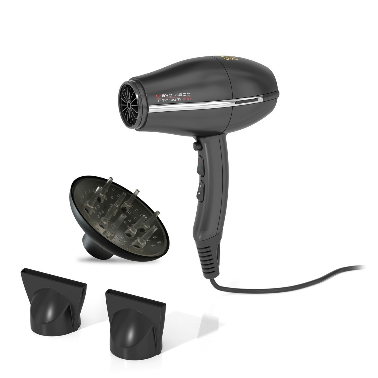 

Стандартные фены Ga.Ma, Фен для волос Ga.Ma A11.3800.NR G-Evo Titanium Ion