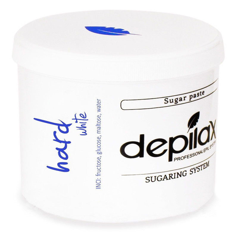 

В банке Depilax, Сахарная паста Depilax White Hard 1000 г