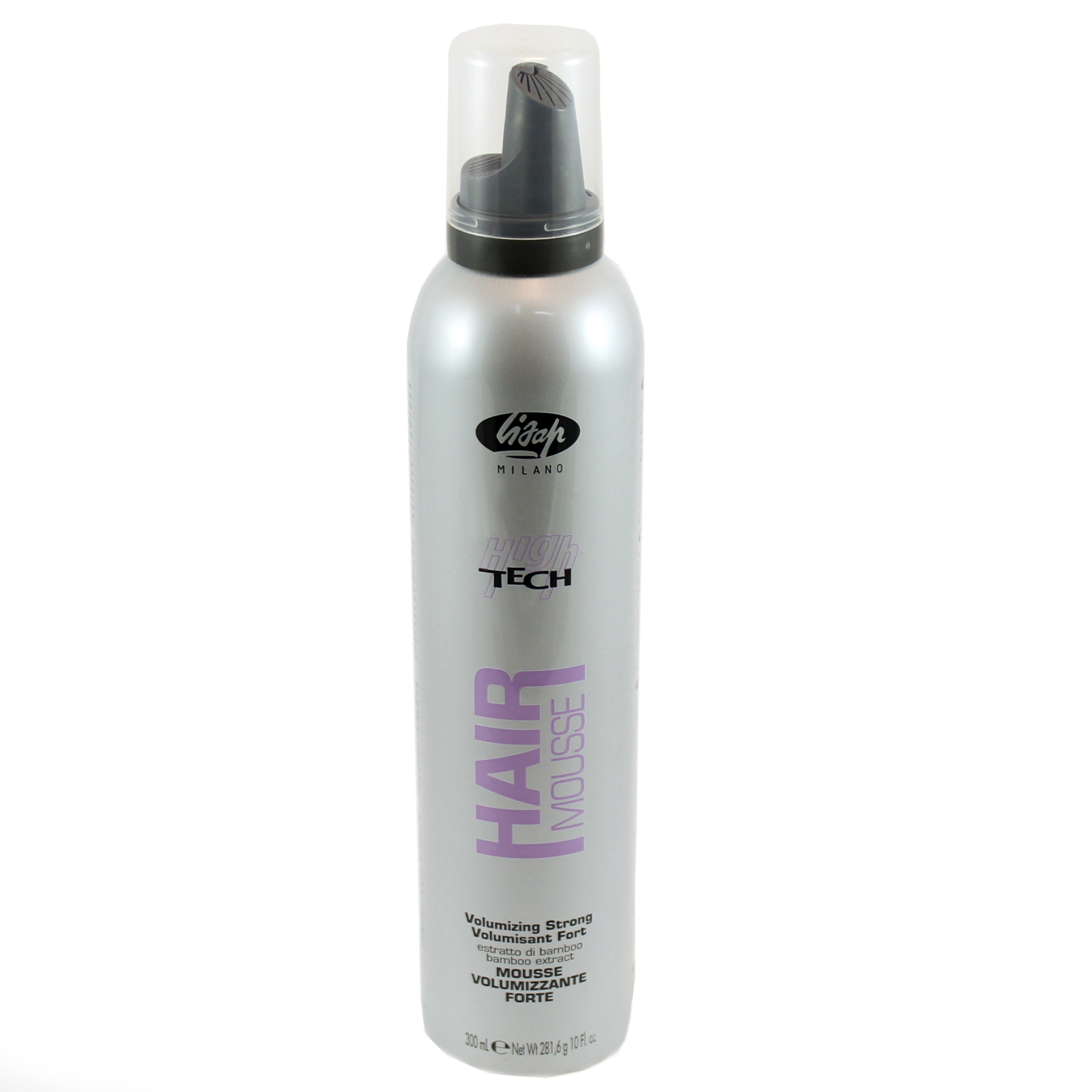 

Стайлинг волос Lisap, Пена-мусс для волос Lisap High Tech Strong Volumizing Mousse сильной фиксации 300 мл