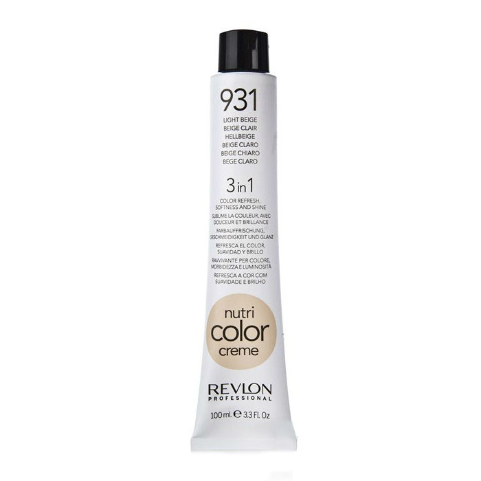 

Тонирующие средства Revlon professional, Тонирующий бальзам Revlon Professional Nutri Color Creme №931 светло-бежевый 100мл