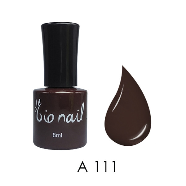 

Маникюр и педикюр BioNail, Гель-лак BioNail A-111 Dark Brown 8 мл