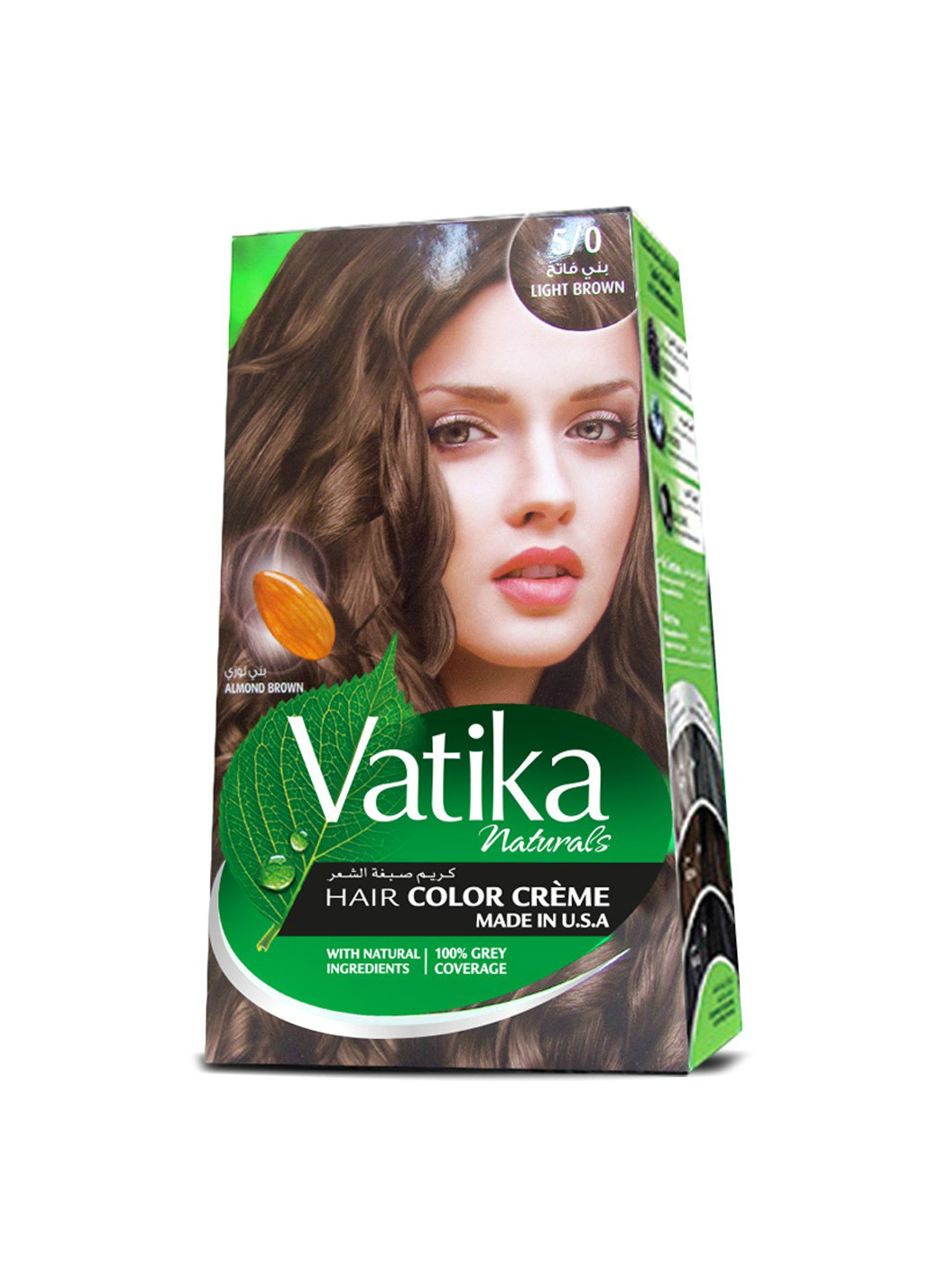 

Краска для волос Vatika Dabur, Краска для волос Dabur Vatika Naturals светло-коричневый 100 мл