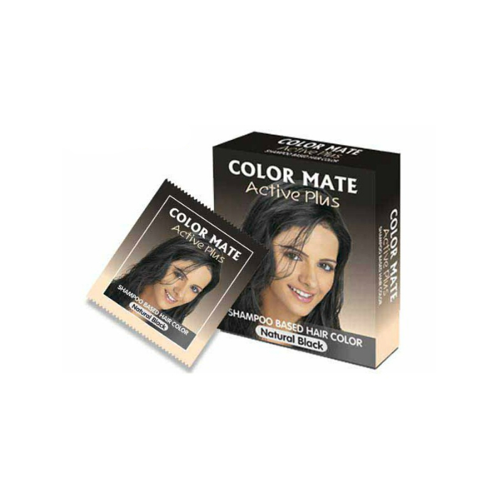 

Краска для волос Color Mate Color Mate, Краска-шампунь для волос Color Mate Active Plus 9 г