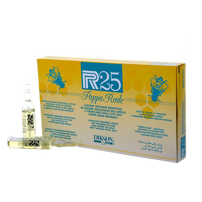

Лосьоны для волос Dikson, Лосьон Dikson P.R.25 Рарра Reale для волос и кожи головы 10х10 мл