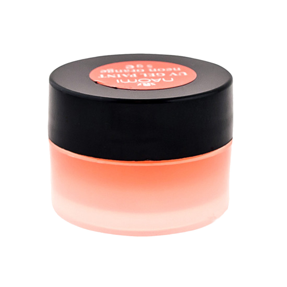 

Гель-краски Naomi, Гель-краска Naomi Neon Orange UV Gel Paint 5 г