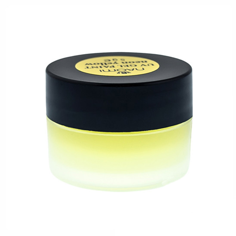 

Гель-краски Naomi, Гель-краска Naomi Neon Yellow UV Gel Paint 5 г