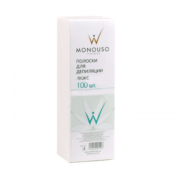 

Бумага ItalWax, Бумага для депиляции ItalWax в полосках 100 шт