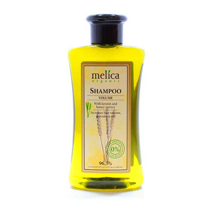 

Шампуни Melica Organic, Шампунь Melica Organic с кератином и экстрактом меда 300 мл