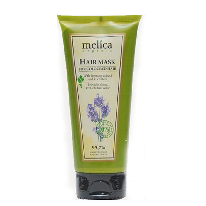 

Маски для волос Melica Organic, Маска для волос Melica Organic с экстрактом лаванди и уф-фильтрами 200 мл