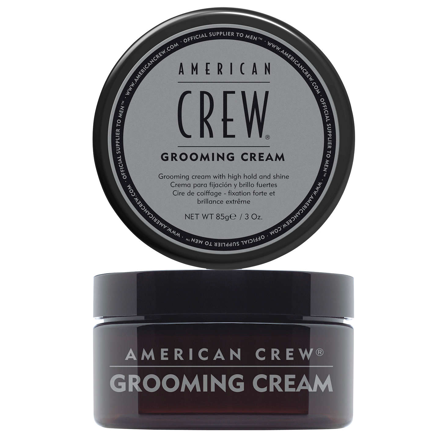 

Для мужчин American Crew, Крем для стайлинга волос American Crew Grooming Cream сильной фиксации с блеском 85 г