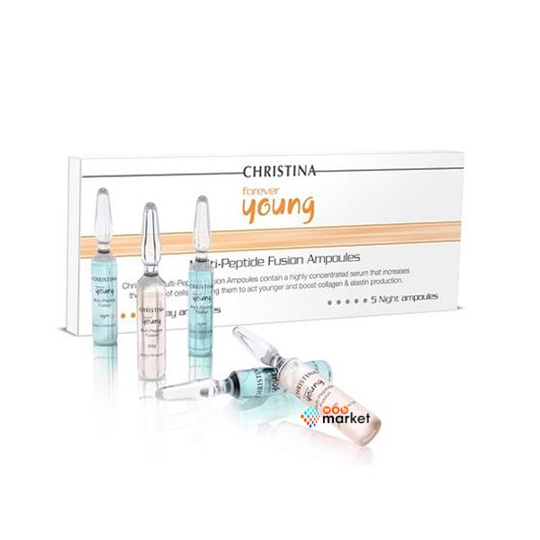 

Лосьоны для лица Christina, Набор ампул Christina Forever Young Multi-Peptide Ampoules kit 10 шт