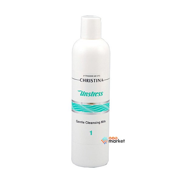 

Демакияж Christina, Нежное очищающее молочко Christina Unstress Cleansing Milk шаг 1 300 мл