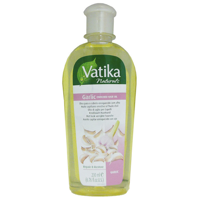 

Масла для волос Dabur, Масло для волос Vatika с экстрактом чеснока 200 мл