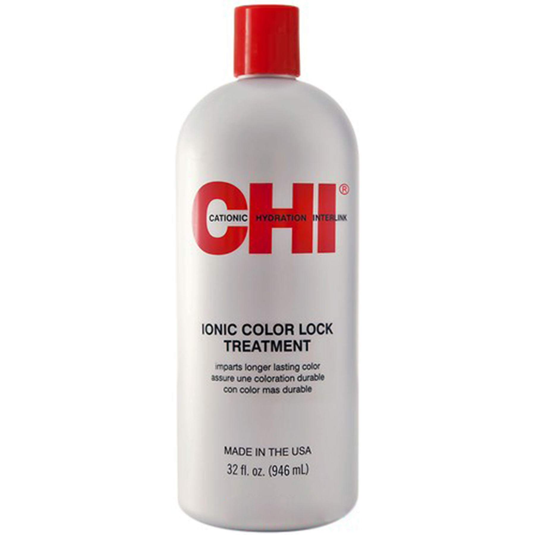 

Маски для волос CHI, Маска для волос CHI Ionic Color Lock Treatment нейтрализатор химических остатков 950 мл