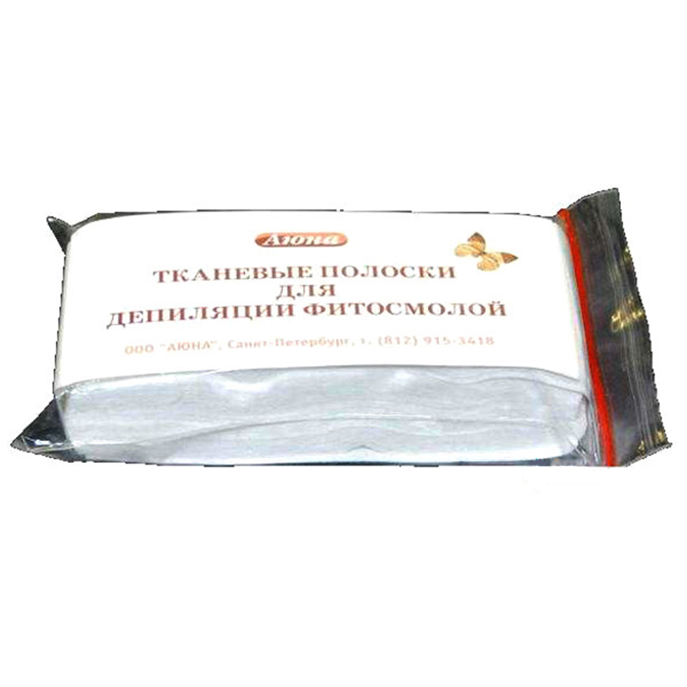 

Полоски для депиляции Аюна, Тканевые полоски Аюна хлопок, 6 х 12 см 100 шт