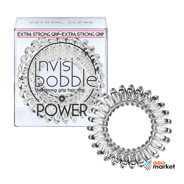 invisibobble Резинка-браслет для волос Invisibobble Power Crystal clear 256605