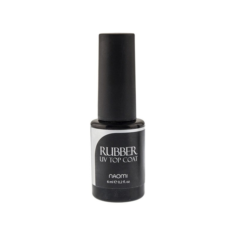 

Топовое покрытие для гель-лака Naomi, Топовое покрытие Naomi Rubber UV Top Coat 6 мл