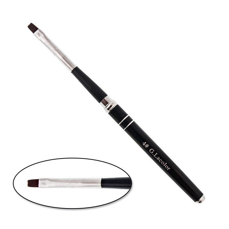

Кисти для наращивания G.La color, Кисть для наращивания G.La color с черной ручкой 4