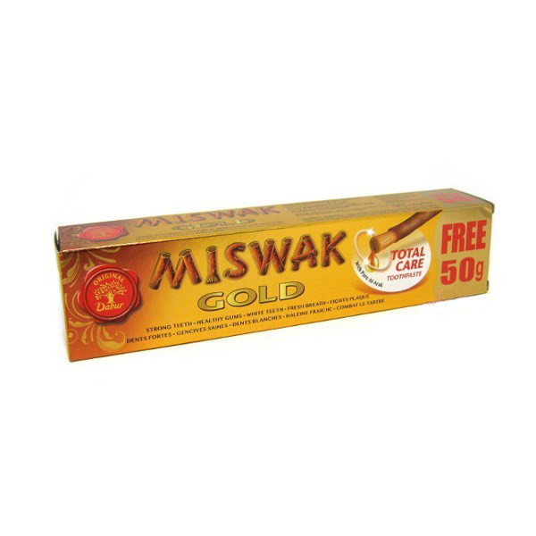 

Уход за полостью рта Dabur, Зубная паста Dabur Miswak Gold 120 г + 50 г