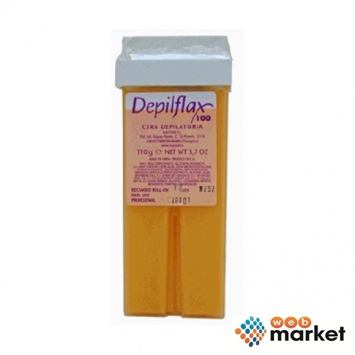 

Кассетный Depilflax, Воск кассетный Depilflax золото 110 мл
