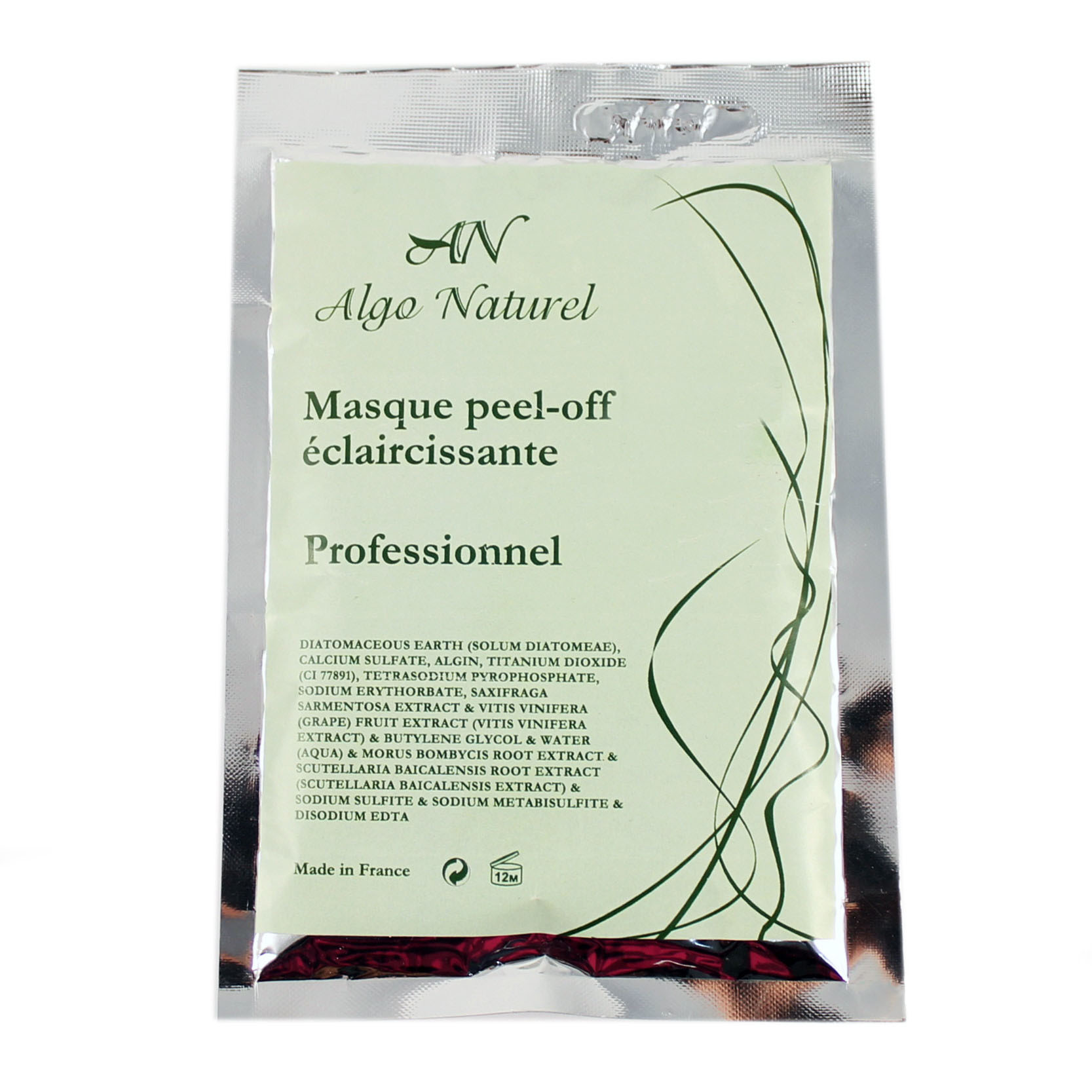 

Маски для лица Algo Naturel, Альгинатная маска Algo Naturel осветляющая 25 г