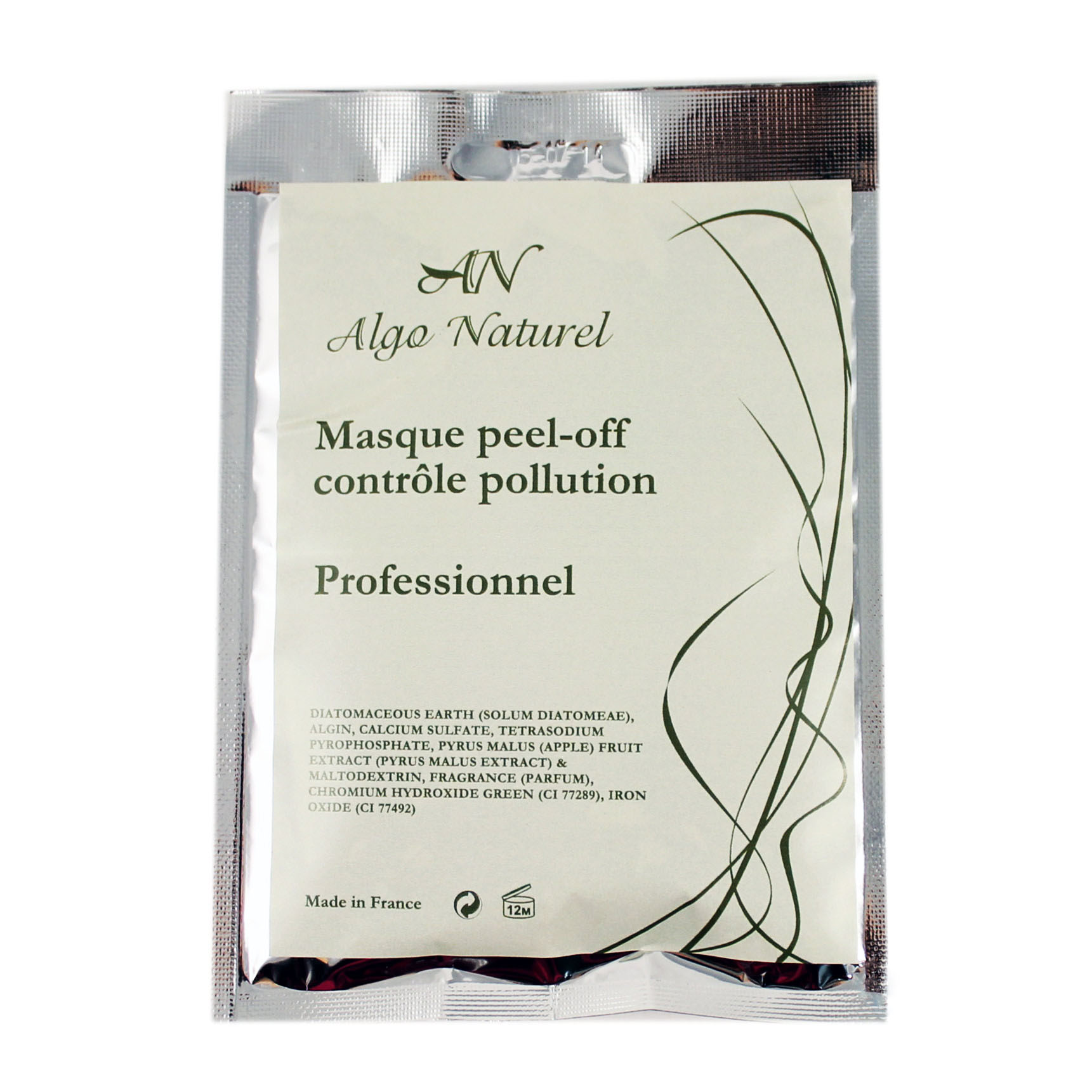 

Маски для лица Algo Naturel, Альгинатная маска Algo Naturel антиоксидантная с экстрактом зеленого яблока 25 г