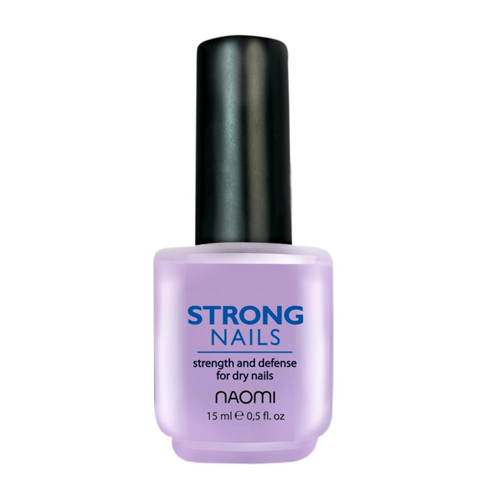 

Уход за ногтями Naomi, Укрепитель ногтей Naomi Strong Nails 15 мл