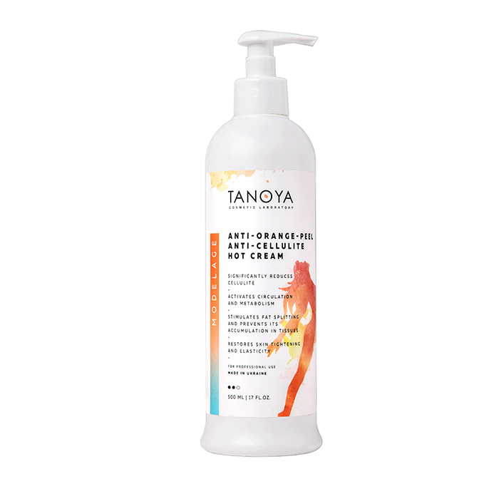 

Коррекция фигуры Tanoya, Крем антицеллюлитный Tanoya Антиапельсин c разогревающим эффектом 500 мл