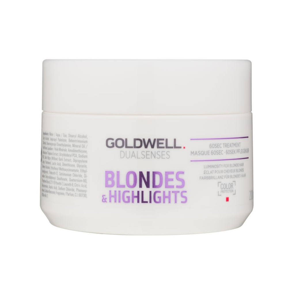 

Маски для волос Goldwell, Маска Goldwell DualSenses Blondes Highlights для осветленных и мелированных волос 200 мл