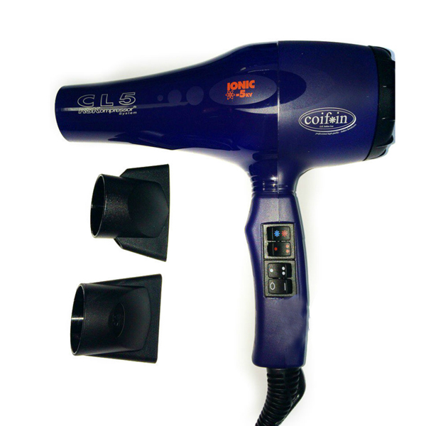 

Стандартные фены Coif*in, Фен для волос Coifin CL5R Ion синий