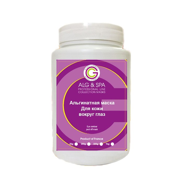 

Маски для лица Alg & Spa, Альгинатная маска Alg Spa для кожи вокруг глаз 1 кг
